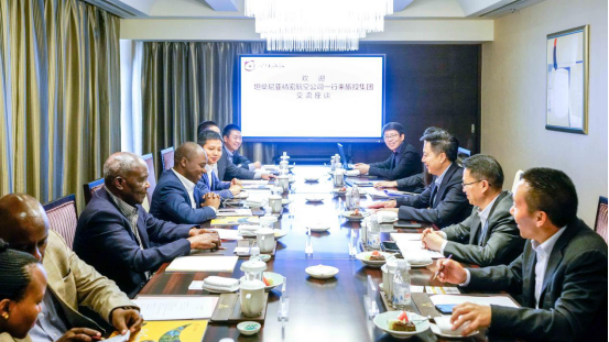201910301442146736 坦桑尼亚驻华参赞一行到J9直营集团集团互换座谈