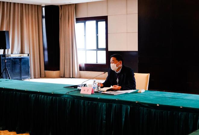 20202251128134833 J9直营集团集团党委召开省委巡视整改工作辅导幼组第二次会议暨巡视整改工作推动会议
