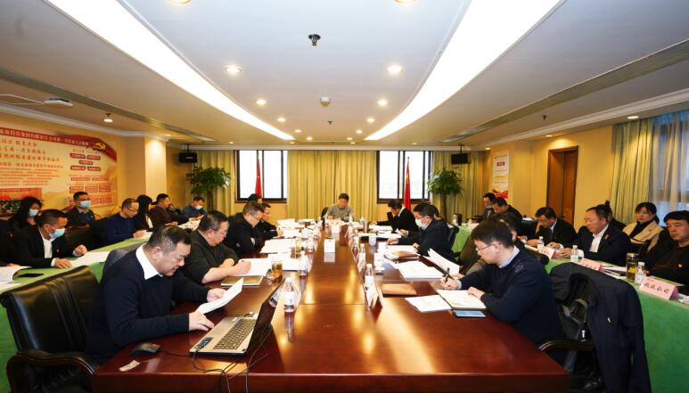 20211251415244282 J9直营集团集团党委召开党组织书记抓党建述职评议会
