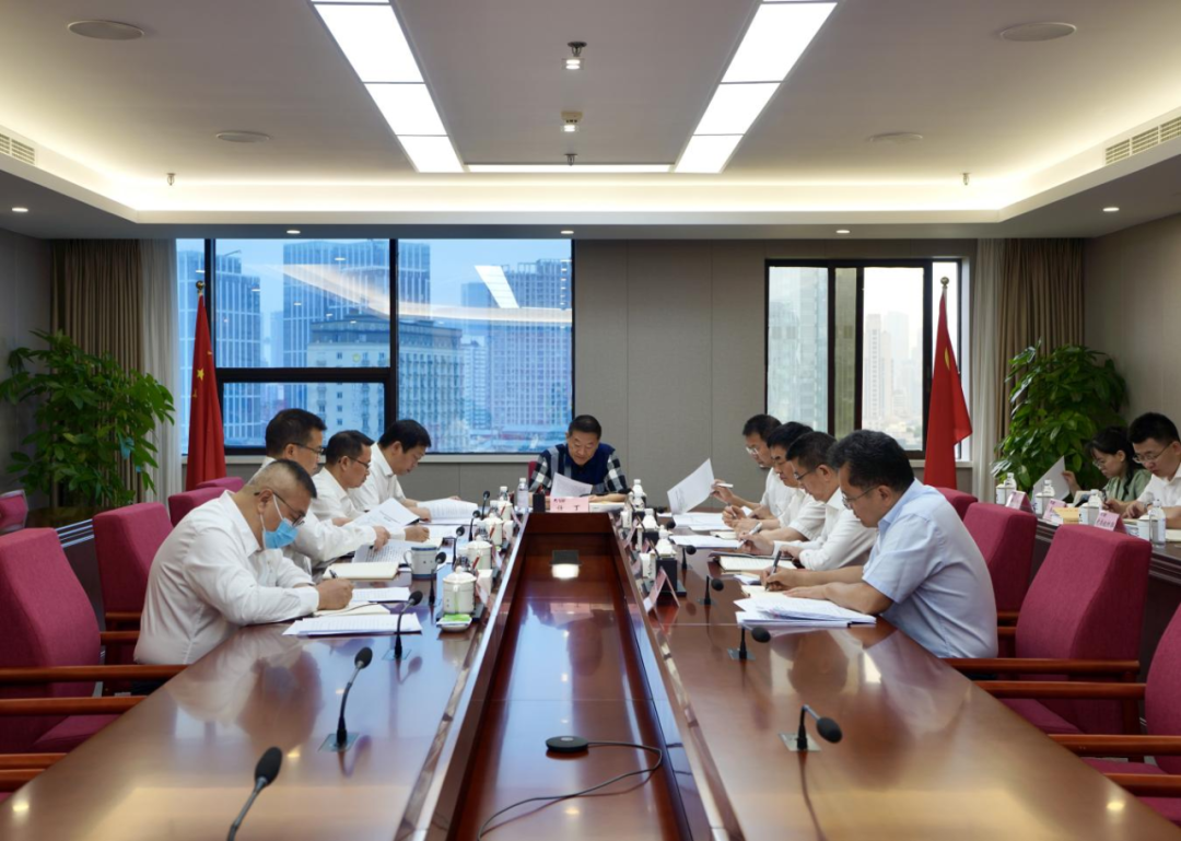 省J9直营集团集团党委理论进建中心组2023年第五次专题进建钻研会召开
