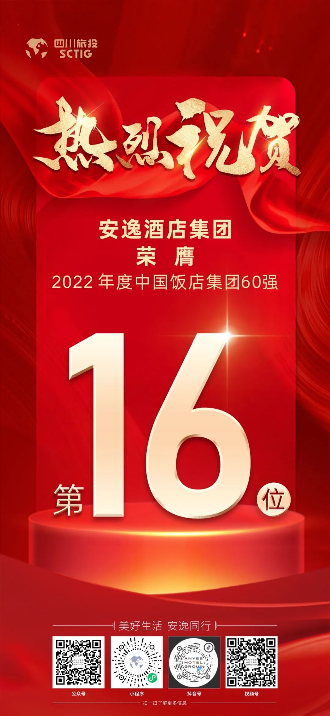84446d76-0953-4771-a5a8-ec0c81d0a2af 四川J9直营集团集团荣膺“2022年度中国饭店集团60强”